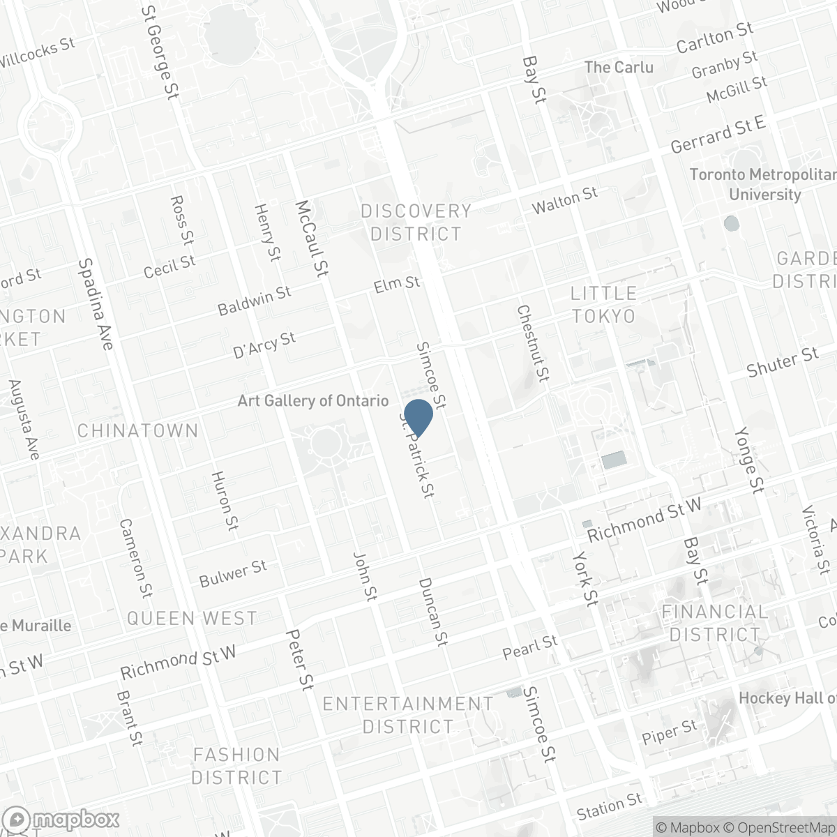 201 - 121 ST PATRICK STREET, Toronto, Ontario M5T 3C1